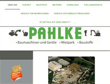 Tablet Screenshot of mietpark-pahlke.com